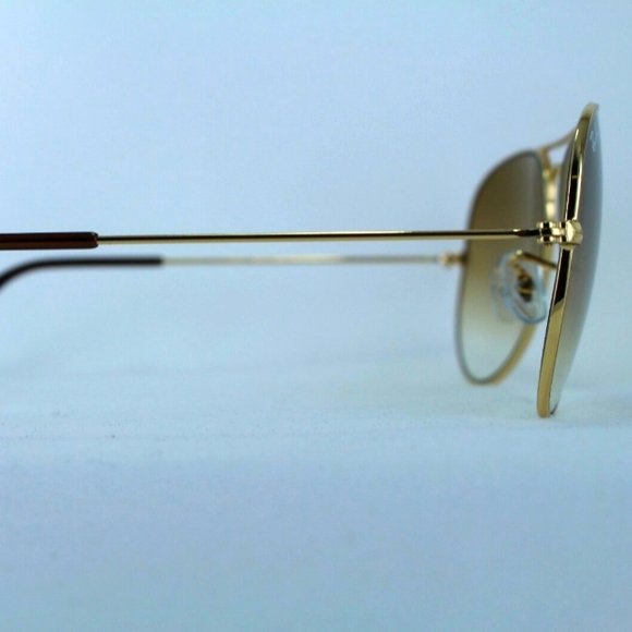 RayBan Aviator Gradient Brown RB3025 Men & Women - Picture 9 of 15